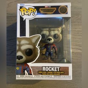 Funko Pop! Marvel Guardians of the Galaxy Vol. 3 - Rocket Vinyl Figure